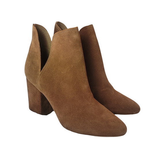 Steve Madden Rookie Leather Bootie Chestnut Women's Size 9 - Picture 6 of 12